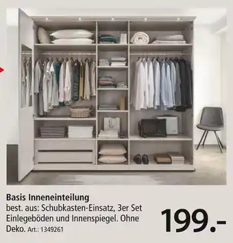 Zurbrüggen Basis inneneinteilung Angebot