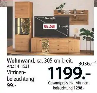 Zurbrüggen Wohnwand Angebot