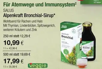 Vitalia Salus alpenkraft bronchial-sirup Angebot