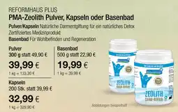 Vitalia Reformhaus plus pma-zeolith pulver Angebot