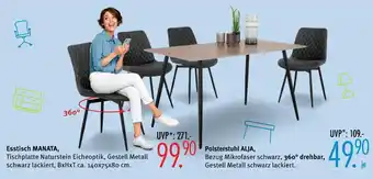 Trends Möbel Esstisch manata Angebot