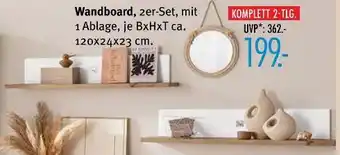Trends Möbel Wandboard Angebot