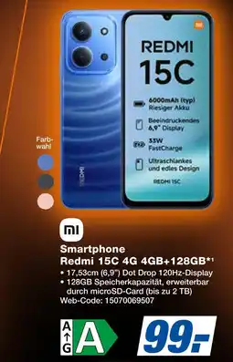 Expert Mi smartphone redmi 15c 4g 4gb+128gb Angebot