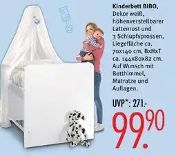 Trends Möbel Kinderbett bibo Angebot