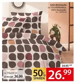 Zurbrüggen Satin-bettwäsche Angebot
