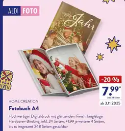 Aldi Süd Home creation fotobuch a4 Angebot