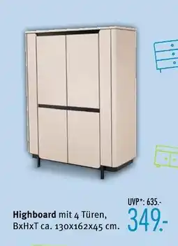 Trends Möbel Highboard Angebot