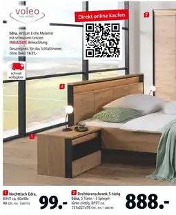 Zurbrüggen Voleo nachttisch edra Angebot