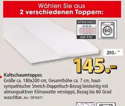 Zurbrüggen Kaltschaumtopper Angebot