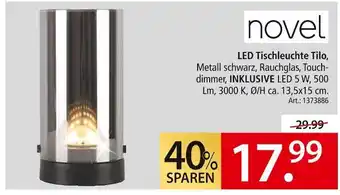 Zurbrüggen Novel led tischleuchte tilo Angebot