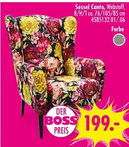 Möbel Boss Sessel canto Angebot