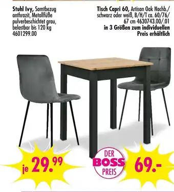 Möbel Boss Stuhl ivy Angebot
