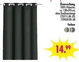 Möbel Boss Ösenvorhang Angebot