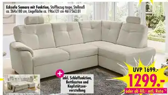 Möbel Boss Ecksofa samara mit funktion Angebot