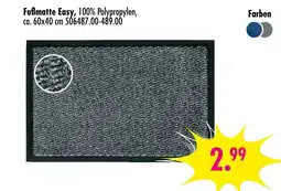 Möbel Boss Fußmatte easy Angebot