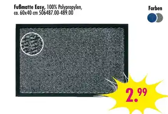Möbel Boss Fußmatte easy Angebot