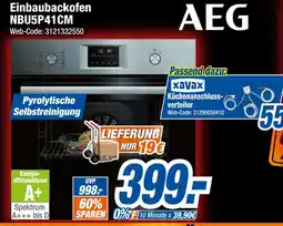 Expert Aeg einbaubackofen nbu5p41cm Angebot