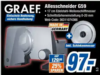 Expert Graef allesschneider g59 Angebot