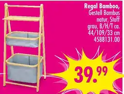 Möbel Boss Regal bamboo Angebot