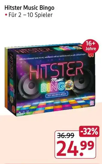Rossmann Hitster music bingo Angebot