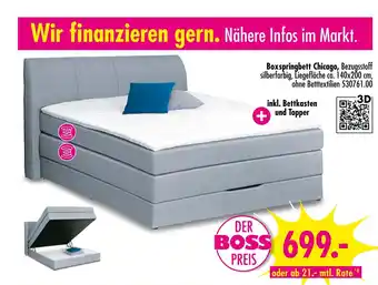Möbel Boss Boxspringbett chicago Angebot