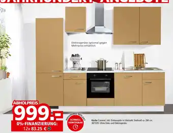 Segmüller Küche caramel Angebot