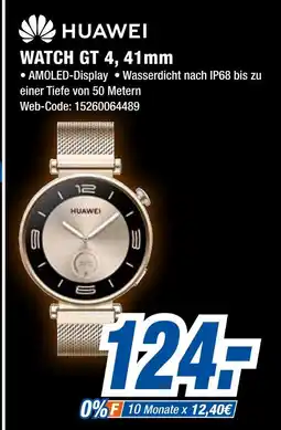 Expert Huawei watch gt 4, 41mm Angebot