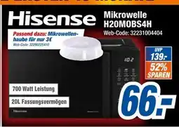 Expert Hisense mikrowelle h20mobs4h Angebot