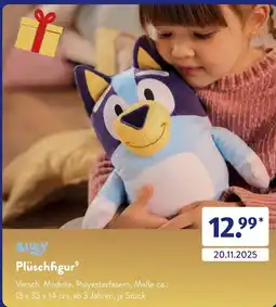 Aldi Süd Bluey plüschfigur Angebot