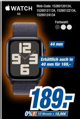 Expert Apple watch se 44 mm Angebot