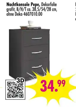 Möbel Boss Nachtkonsole pepe Angebot