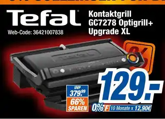 Expert Tefal kontaktgrill gc7278 optigrill+ upgrade xl Angebot