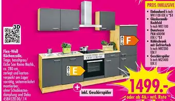 Möbel Boss Flex-well, h-tech küchenzeile Angebot