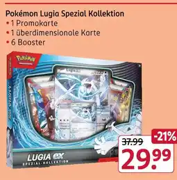Rossmann Pokémon lugia spezial kollektion Angebot