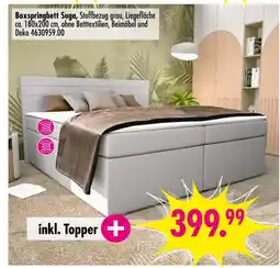 Möbel Boss Boxspringbett suga Angebot