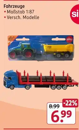 Rossmann Siku fahrzeuge Angebot