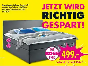 Möbel Boss Boxspringbett orlando Angebot