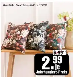 Segmüller Kissenhülle 'floral' Angebot