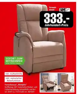 Segmüller Fernsehsessel memphis Angebot