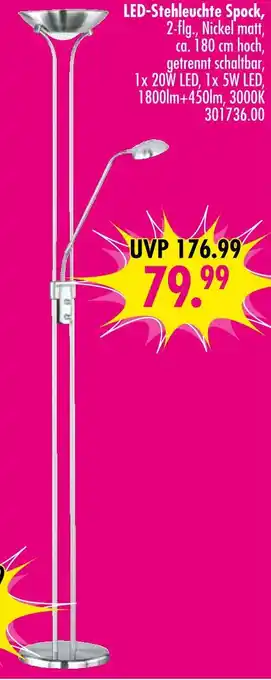 Möbel Boss Led-stehleuchte spock Angebot