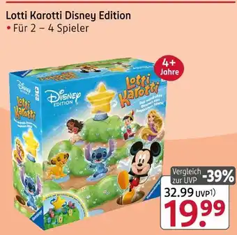 Rossmann Disney lotti karotti disney edition Angebot