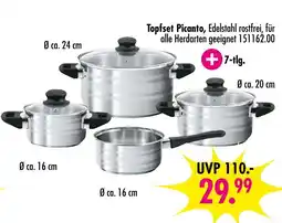 Möbel Boss Topfset picanto Angebot