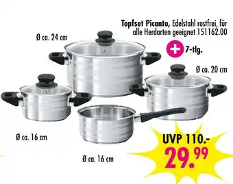 Möbel Boss Topfset picanto Angebot