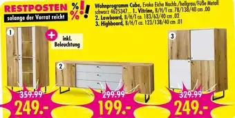 Möbel Boss Vitrine Angebot