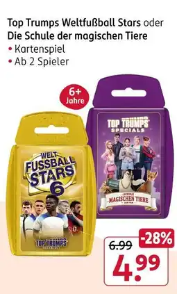 Rossmann Top trumps weltfußball stars Angebot