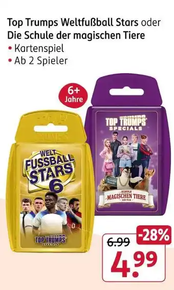 Rossmann Top trumps weltfußball stars Angebot