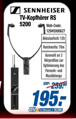 Expert Sennheiser tv-kopfhörer rs 5200 Angebot