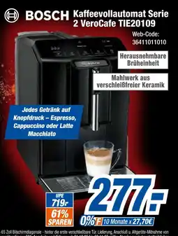 Expert Bosch kaffeevollautomat serie 2 verocafe tie20109 Angebot