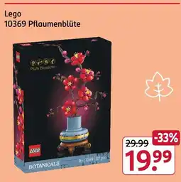 Rossmann Lego 10369 pflaumenblüte Angebot