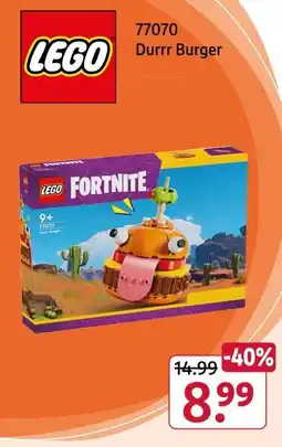 Rossmann Lego durrr burger Angebot